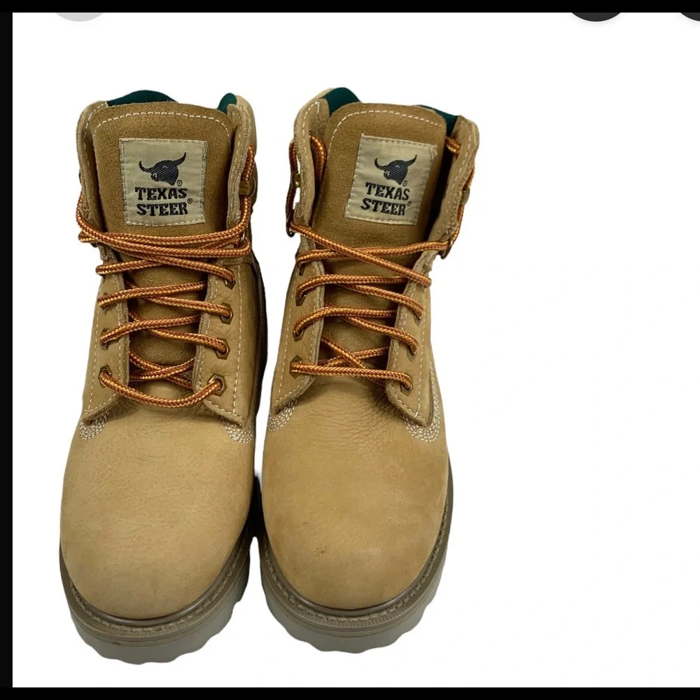 TEXAS STEER Work Boots 6